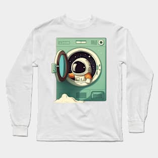 Astronaut in washer Long Sleeve T-Shirt